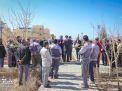 گزارش تصویری |  آیین غرس نهال و تجلیل از پرسنل زحمتکش فضای سبز و باغبانی دانشگاه صنعتی شاهرود 